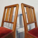 Paire de chaises art déco