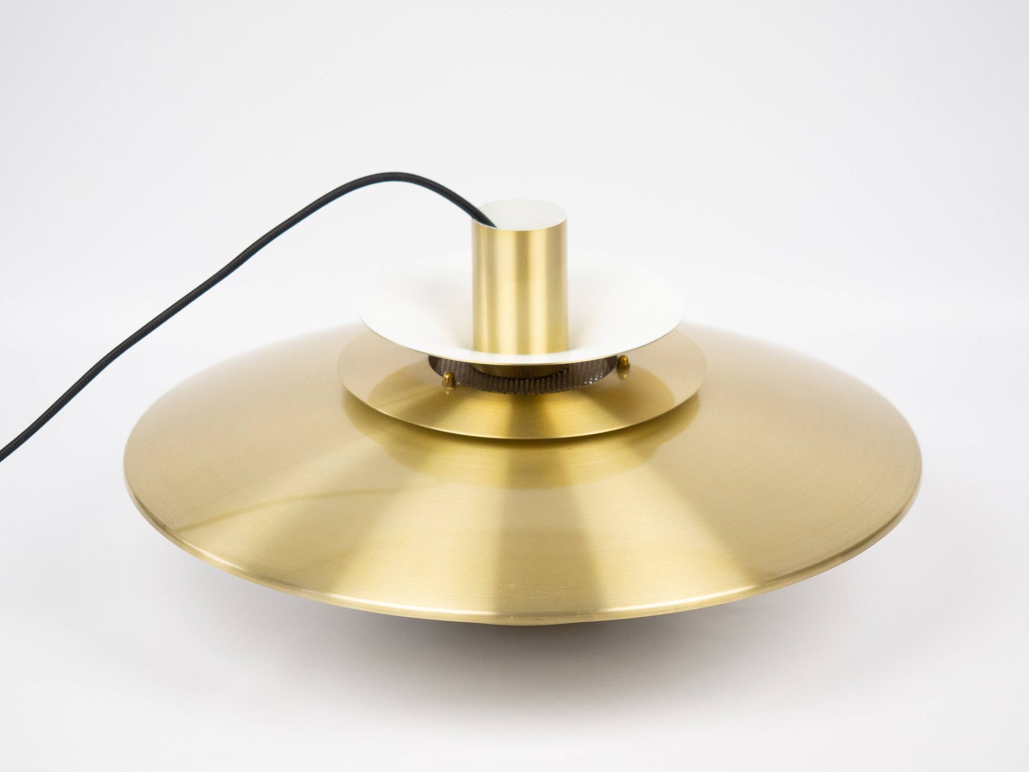 Danish vintage pendant lamp Verona by Kurt Wiborg, Jeka, 1980s