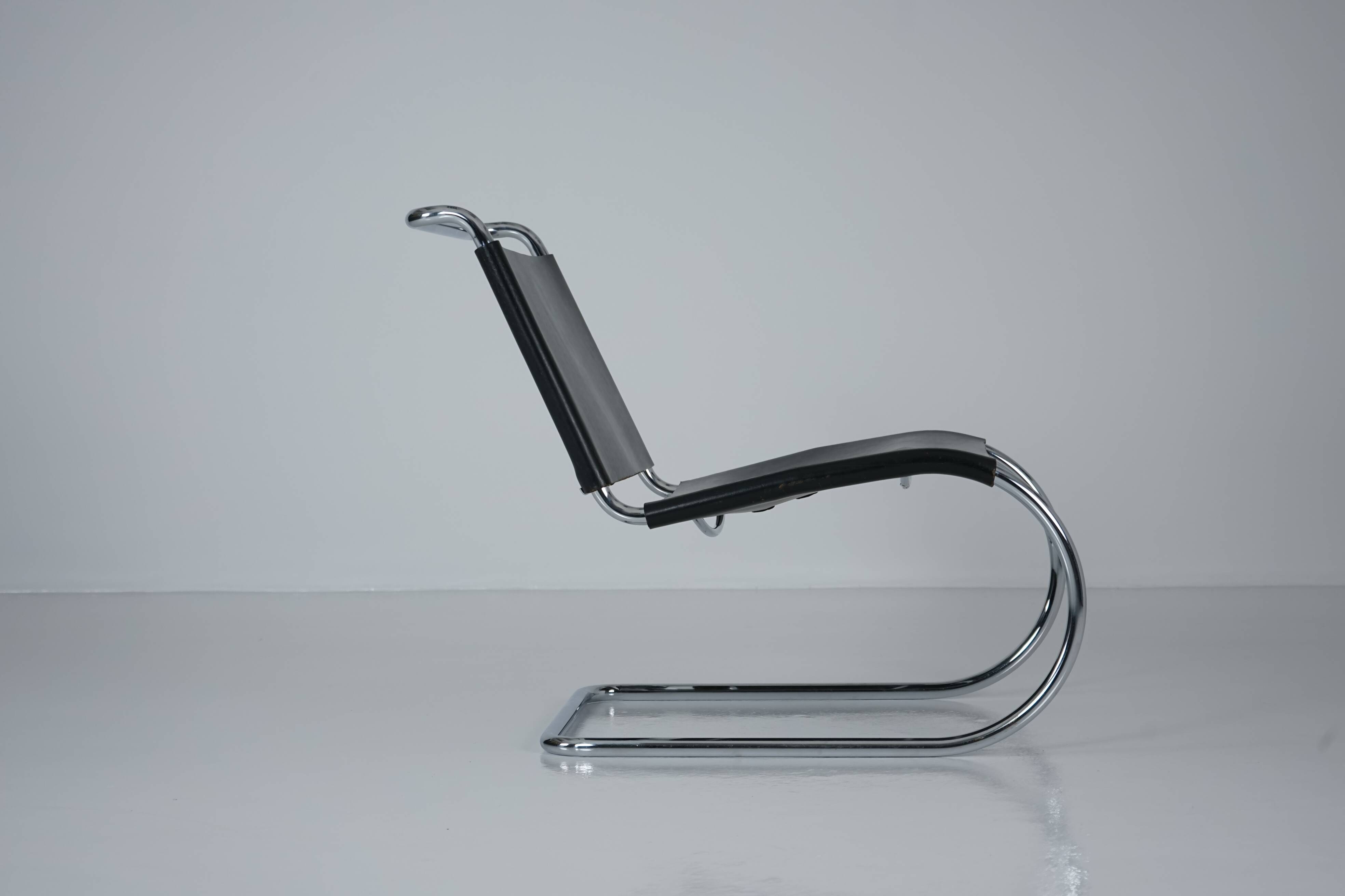 MR30/5 Tubular Steel Arm Chair by Ludwig Mies van der Rohe for Knoll