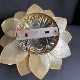 Lampe/apllique Lotus années 80