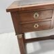 Empire style desk in mahogany and veneer, 19th century.