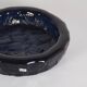 Swedish Cobolt bowl by Göte Augustsson for Ruda Glasbruk, 1960s