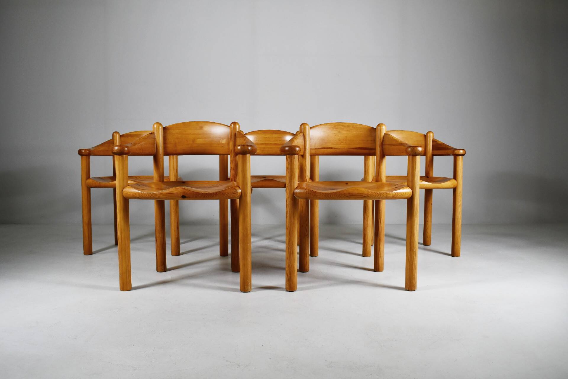 Rainer Daumiller dining chairs for Hirtshals Sawmill, set of 5