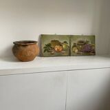 Set of 2 small still lifes