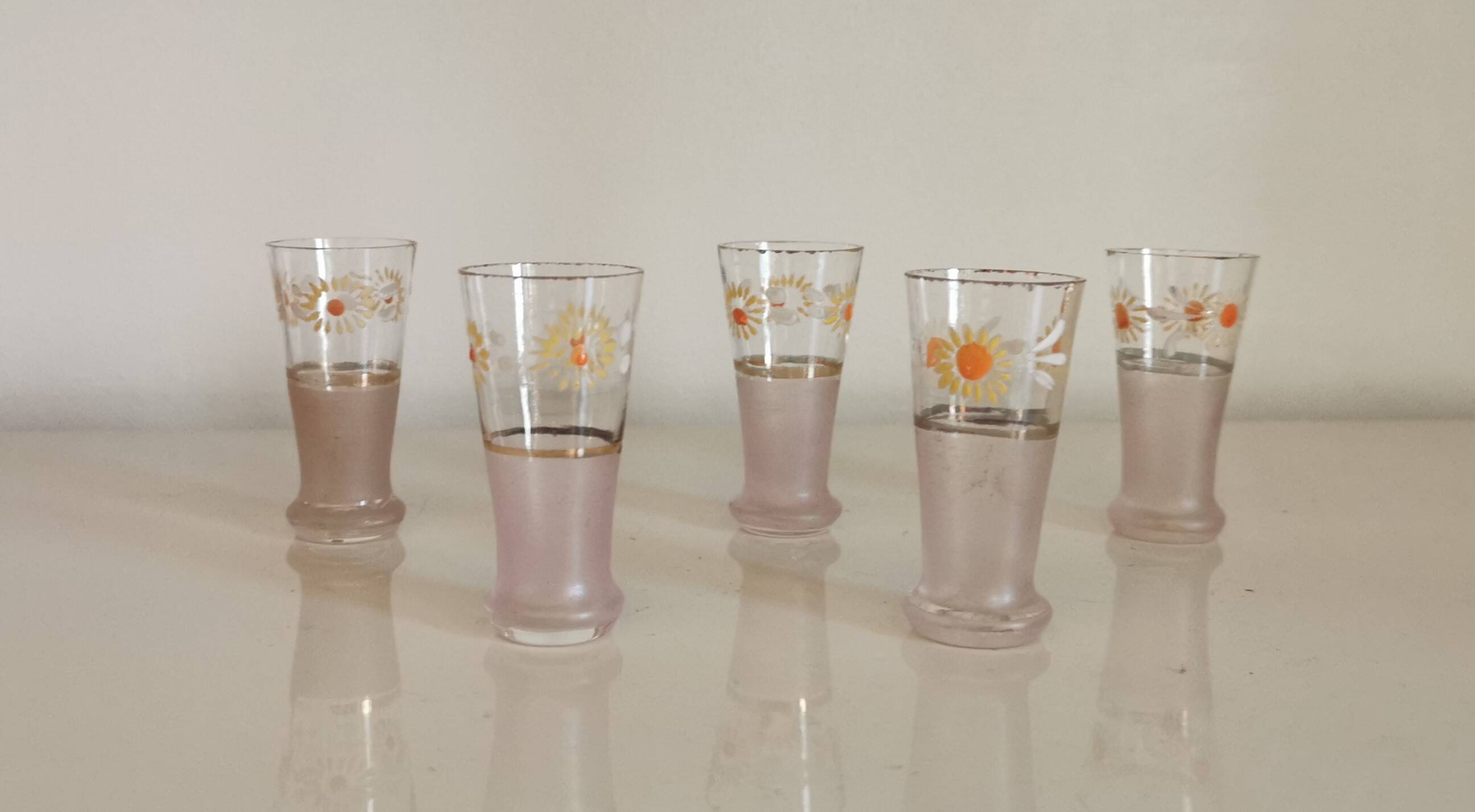 Liquor and glasses - year 1930