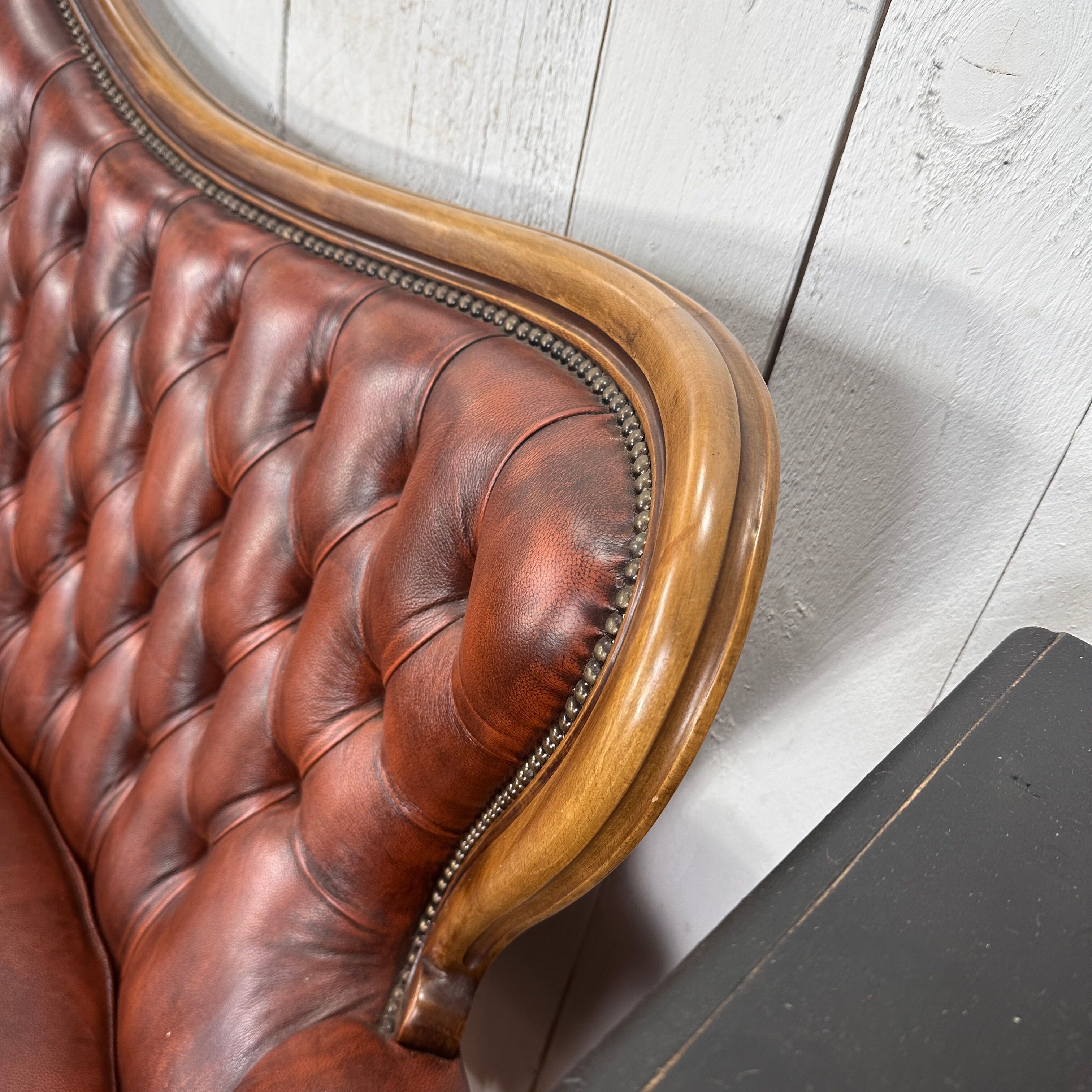 Chesterfield upholstered living room