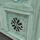 Buffet in painted and patinated mahogany wood dating from the late nineteenth century