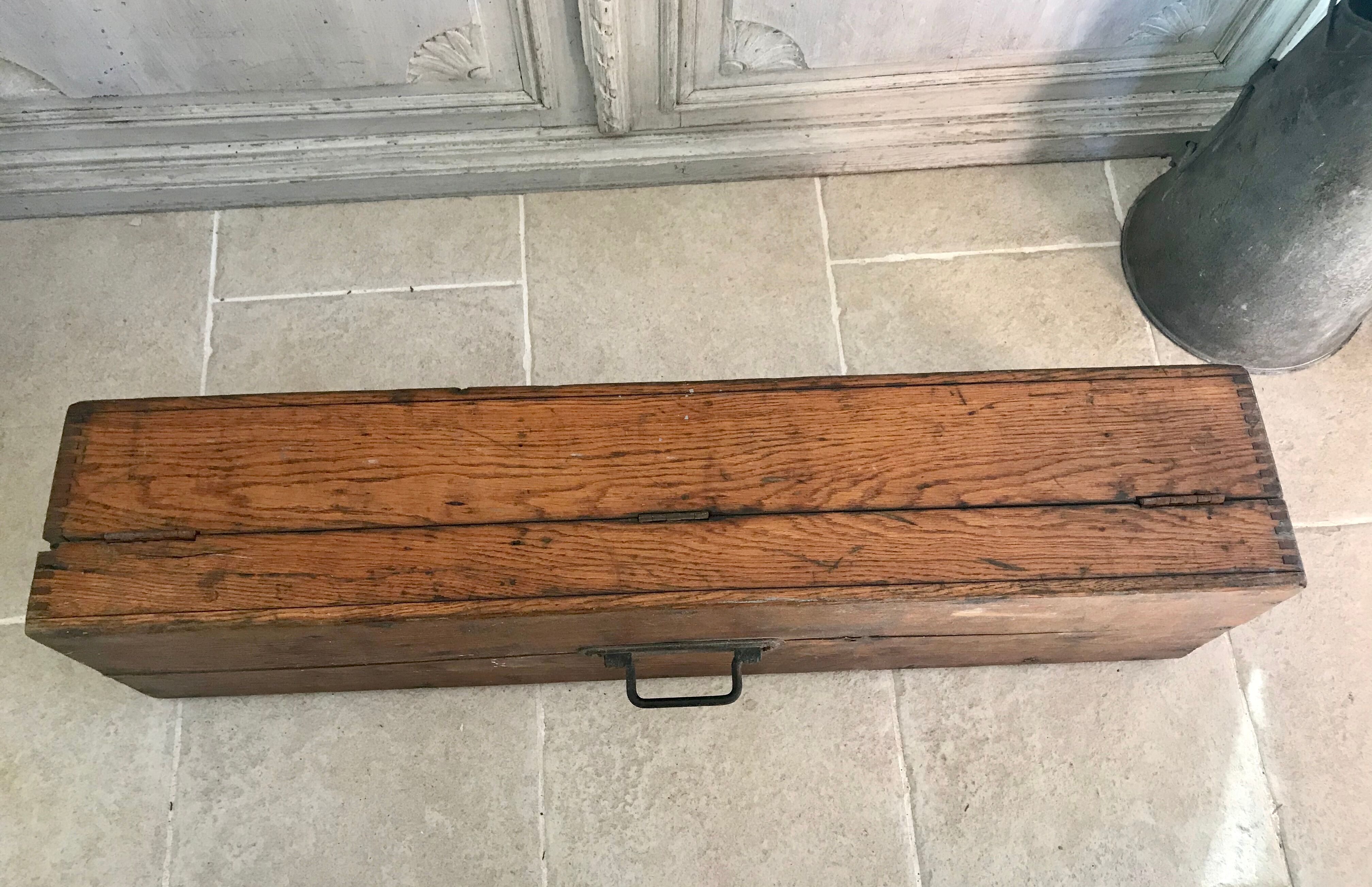 Vintage wooden crate