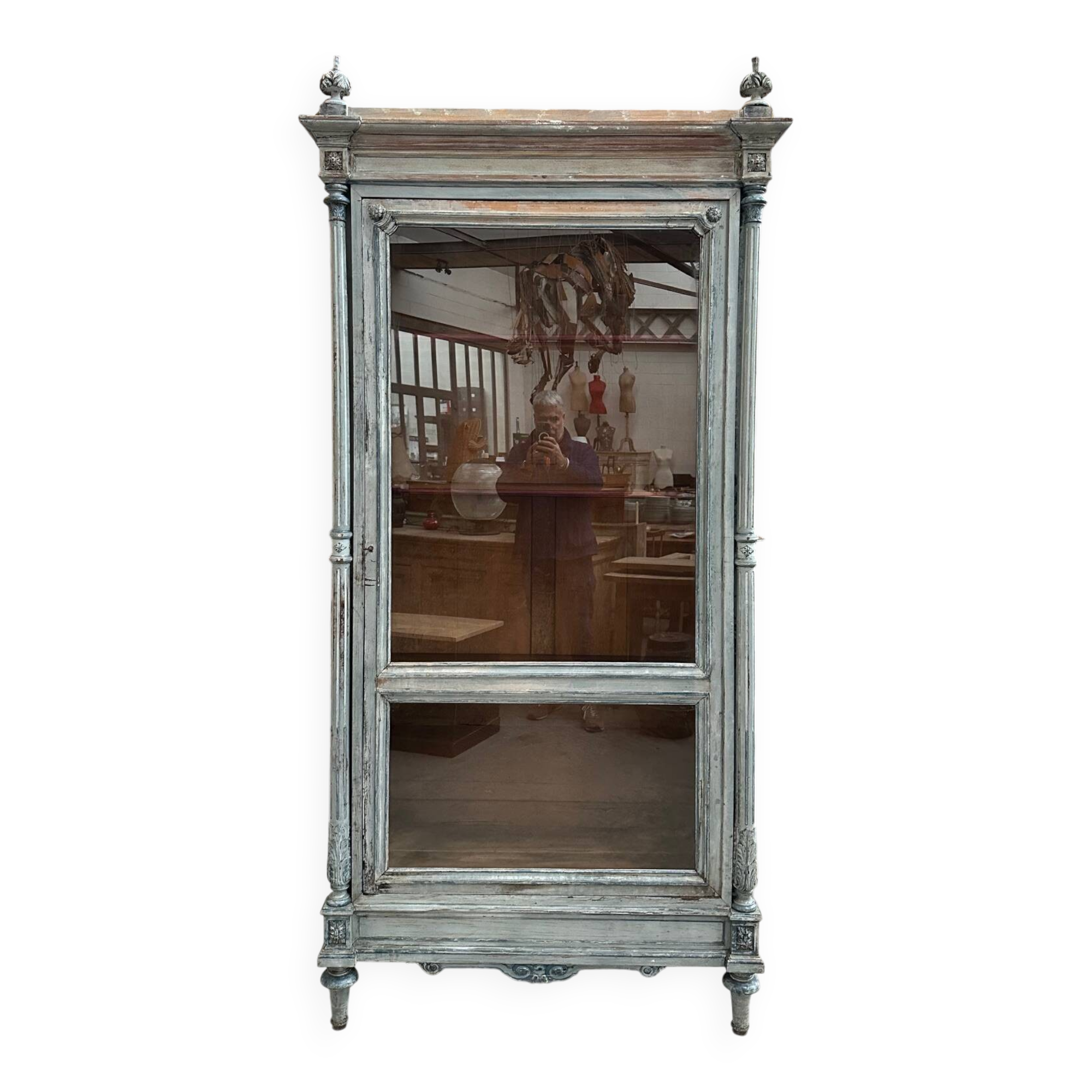 Vitrine patinée Fin XIXème