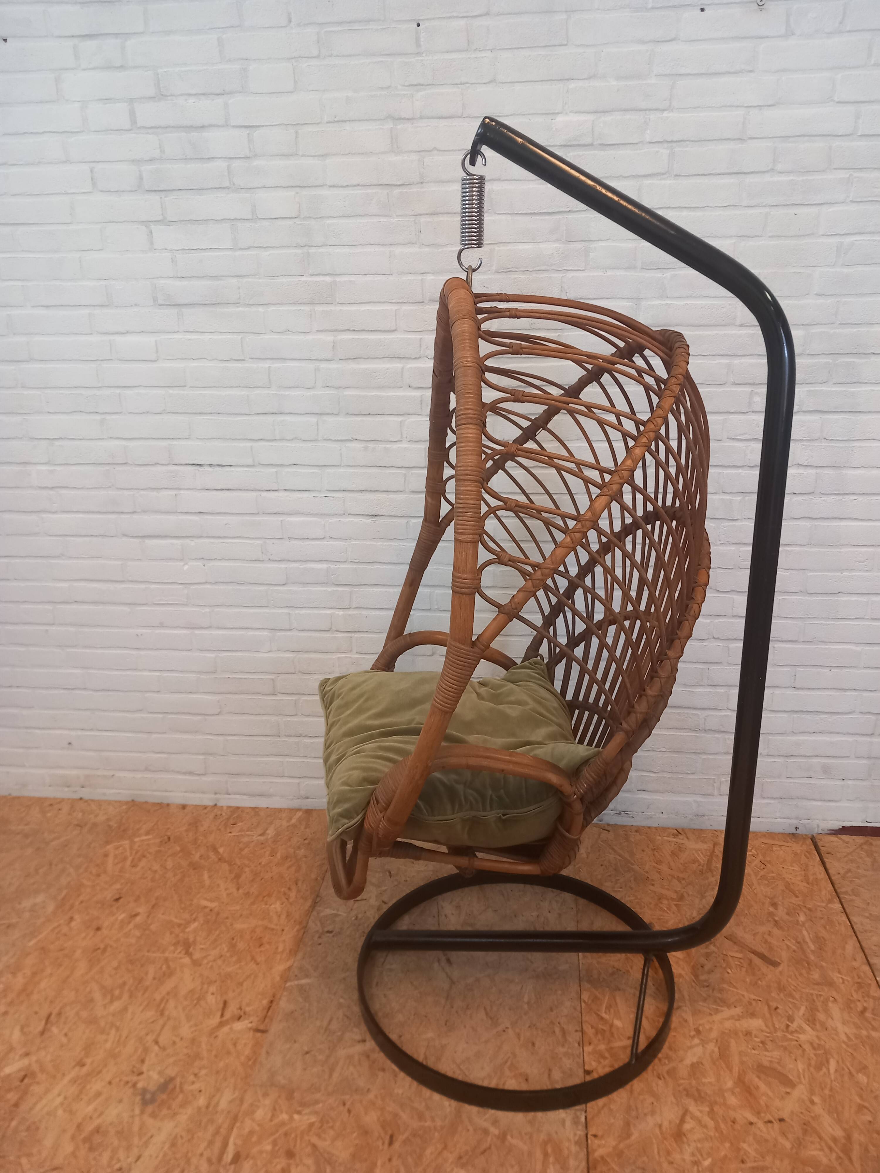 Rohé rattan  chaise basculante