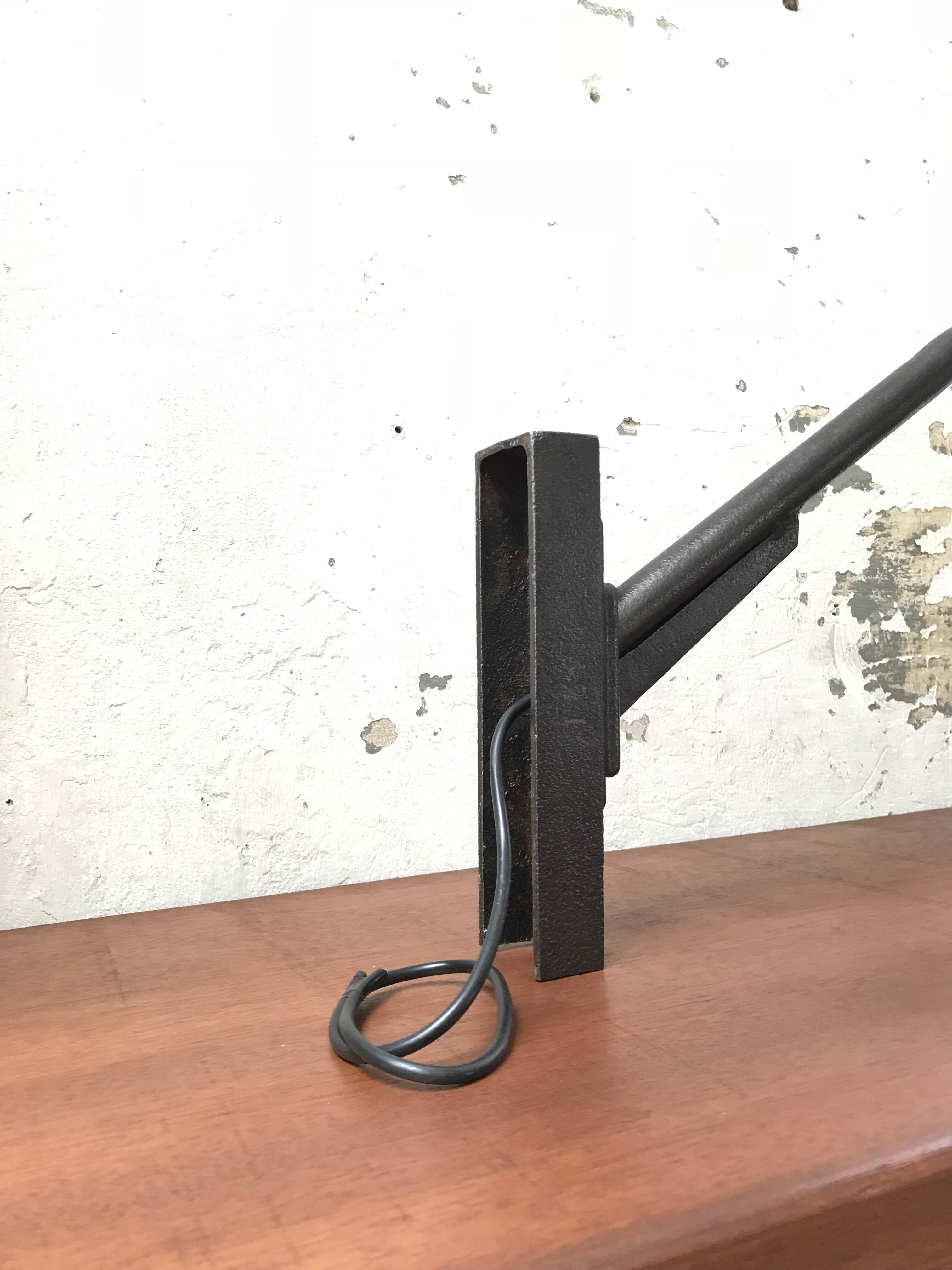 Pair of industrial lamps