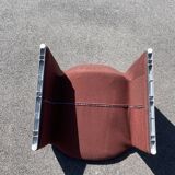 Alky heater armchair by Giancarlo Piretti for castelli 1970