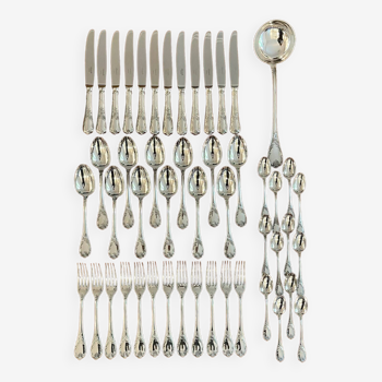 Christofle Marly cutlery set 49 pieces, near new condition