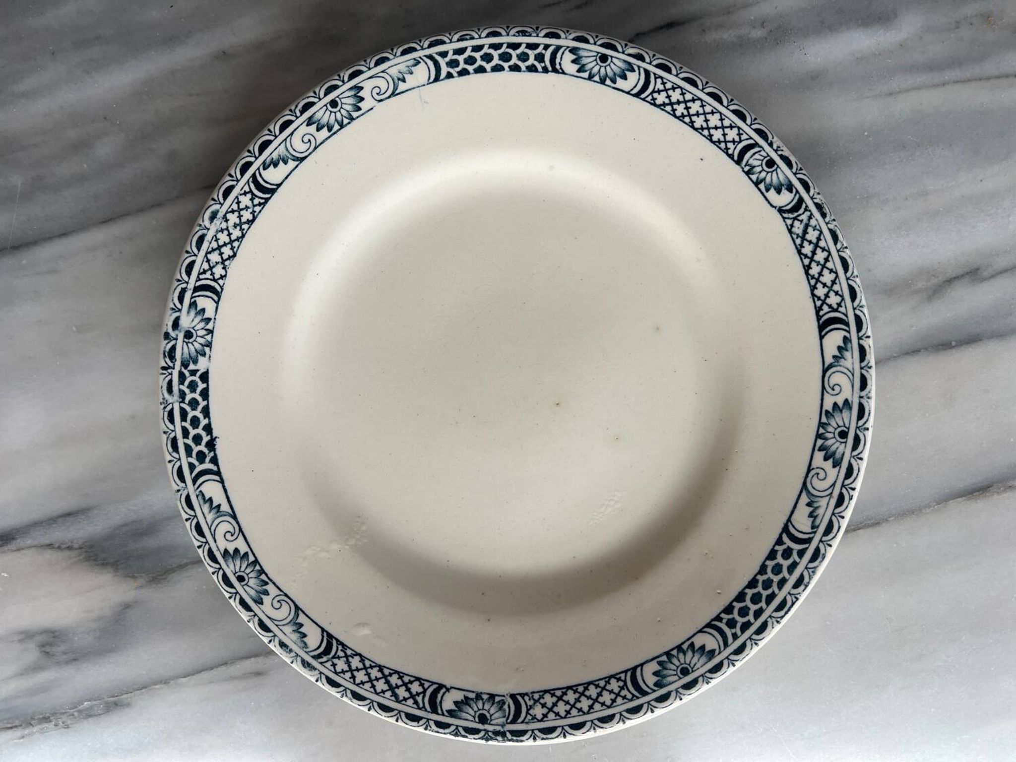 Ironstone plates