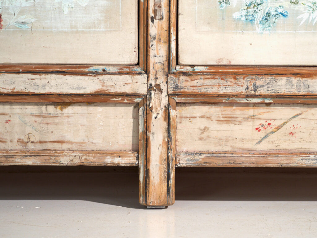 Antique pine wood buffet – China, circa 1930