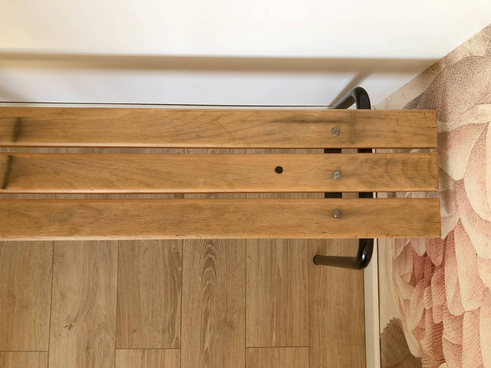Former school bench from the 60s, adult model