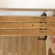 Former school bench from the 60s, adult model