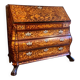Petit secrétaire en commode hollandais du XVIIIe siècle