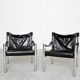 Pair of Börje Johanson Safari Chairs for Johanson Design