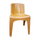 Chaise design vintage en plastique moulé