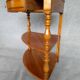 Mid-19th century walnut corner cabinet