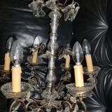 White crystal chandelier