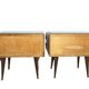 Tables de chevet, années 1950