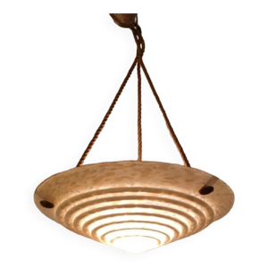 Suspension vasque art déco en