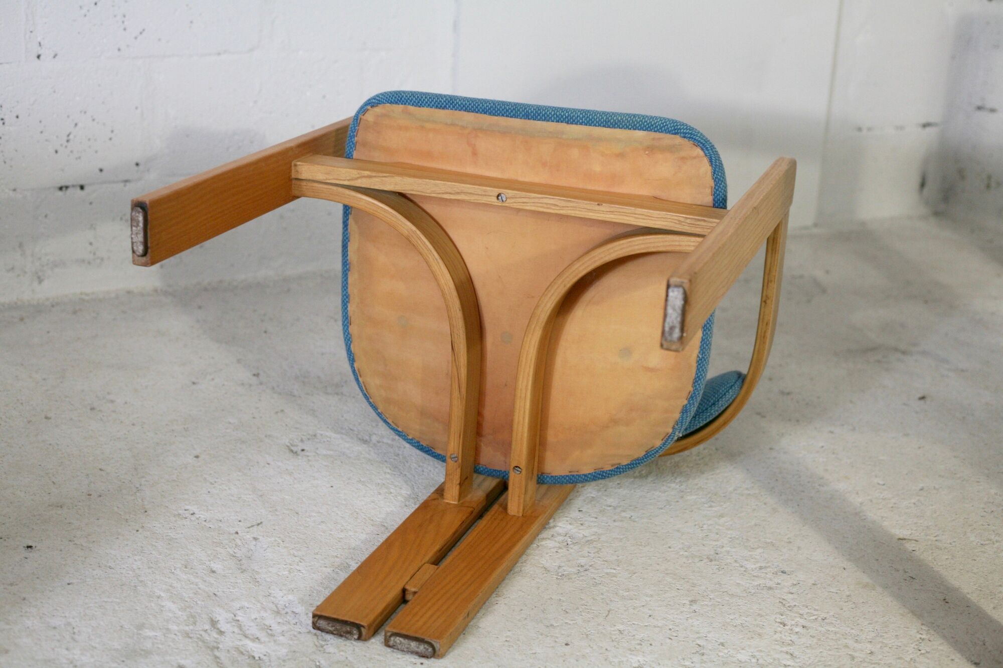 7 Chairs Pigreco by Tobia Scarpa, Gavina Edition, Italy, 50s