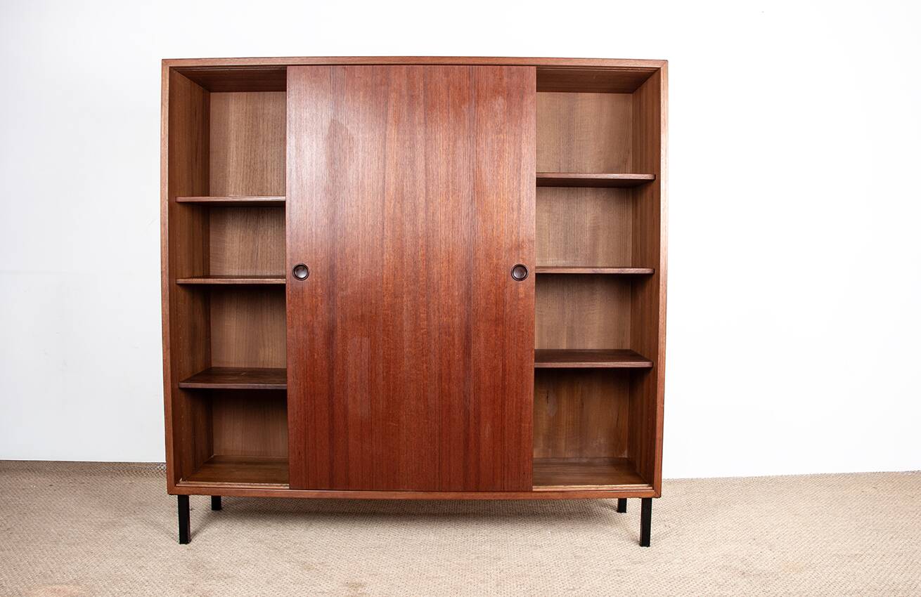 Library closed, Danish teak by Borge Mogensen 1960.