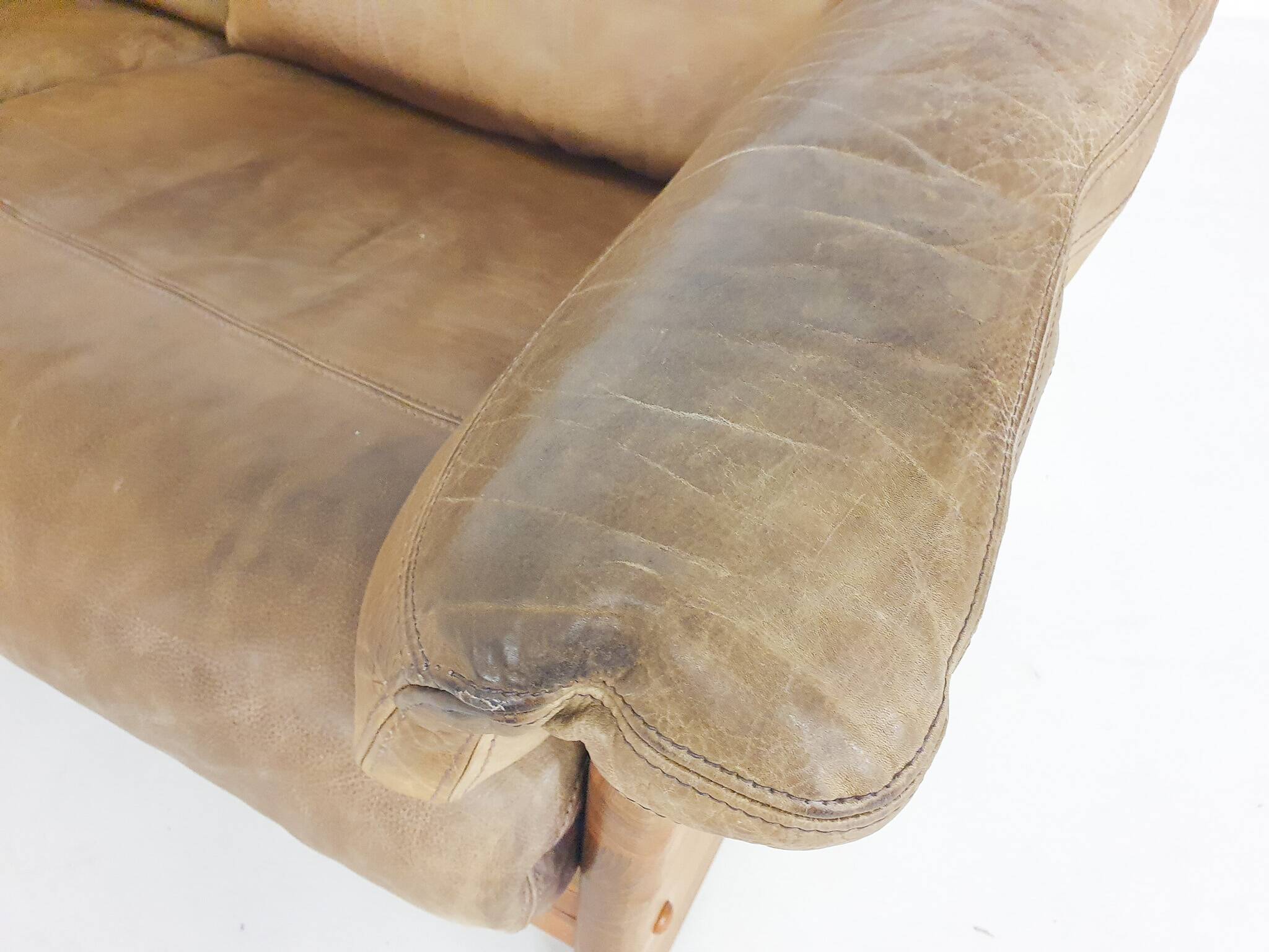 Mikael Laursen for A/S Mikael Laursen three seater sofa, Denmark 1970's