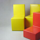 Chaise tetris Wavin design