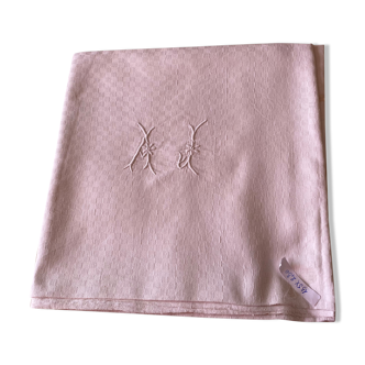 Monogrammed tablecloth aj