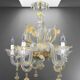 Venetian lustre in Murano glass and gold leaf