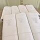 7 damask and monogrammed napkins