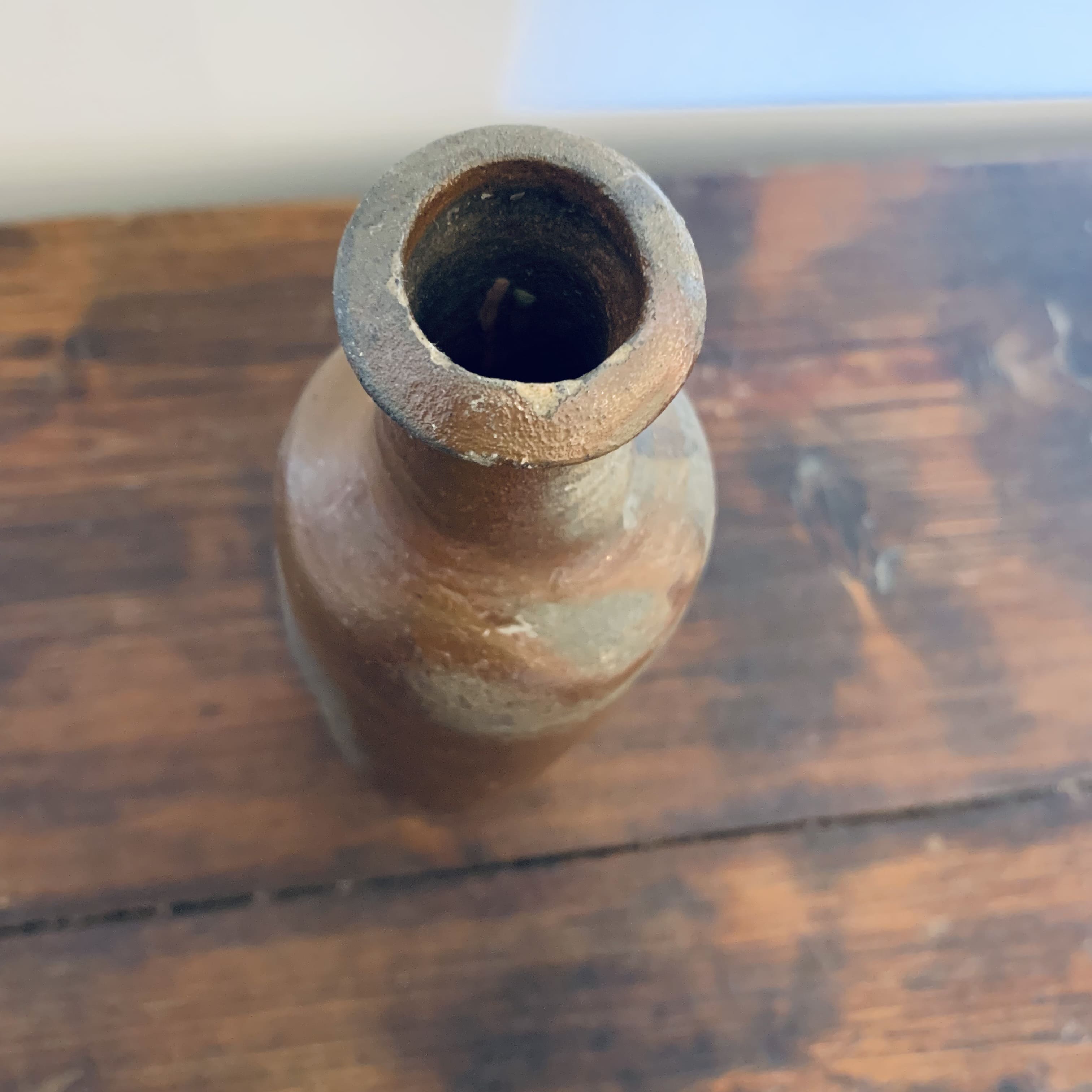 Black sandstone bottle