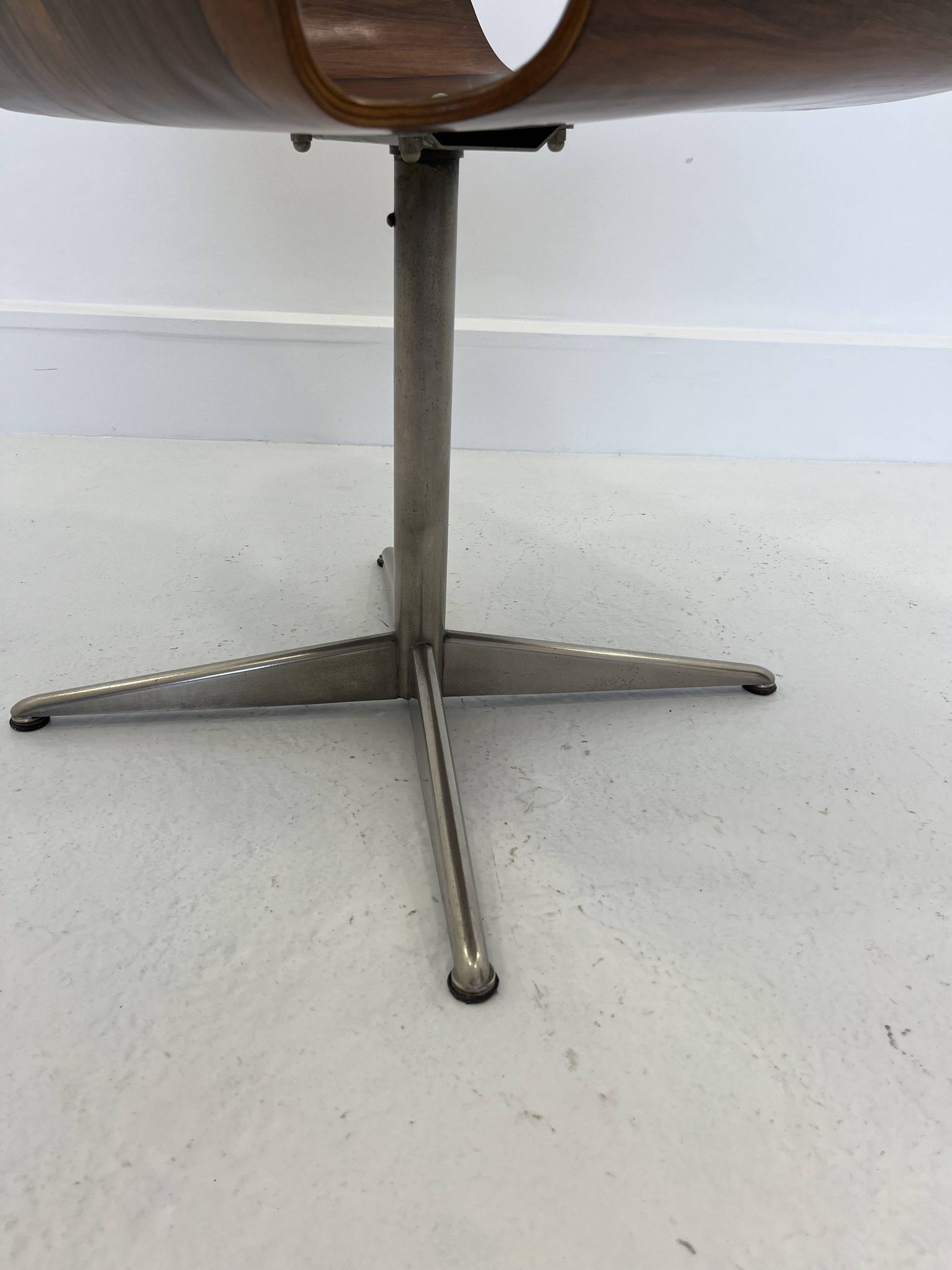 Mid-Century Plywood Focus Chair by A. Belokopytoff for Westnofa