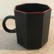 Coffee cups and saucers Octime noir