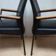 Midcentury Industrial Minimalistic Dutch Design Armchairs/Conference Chairs