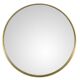 Mirror Rond XL brass contour diameter 90cm