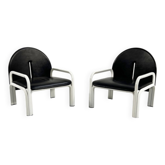 Pair of "54 L" armchairs by Gae Aulenti for Knoll 1970