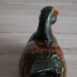 Decorative hand painted ceramic duck