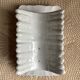 Porcelain and slip asparagus dish – antique double drainer
