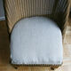 Loom golden armchair