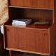 Vintage Scandinavian teak bookshelf – 1960s