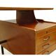 Desk of the designer Jacques Hauville vintage years 1950