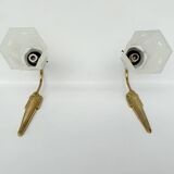Antique art deco wall lights