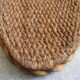 old rope mirror Audoux Minet vintage design 1950s old mirror 50s