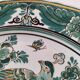 Large rare Delft Groen hand-painted plate Velsen pottery Netherlands