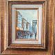 Oil Painting Street of New York 1976